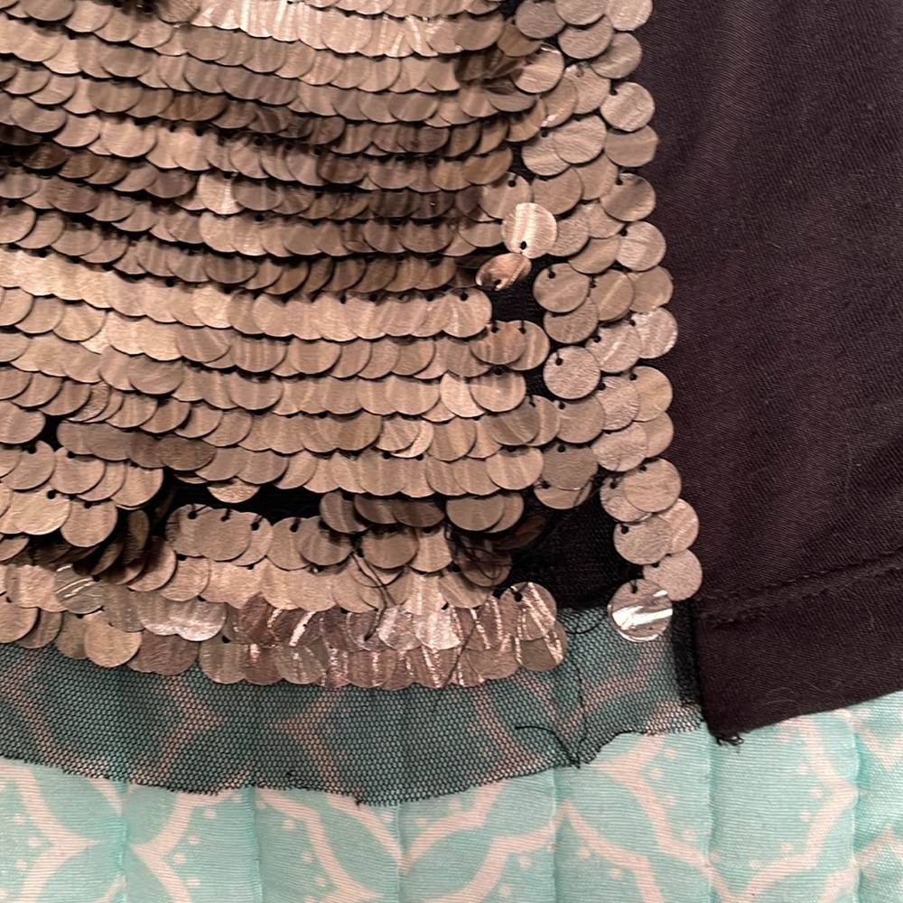 Cache silver sequin top - Picture 7 of 7